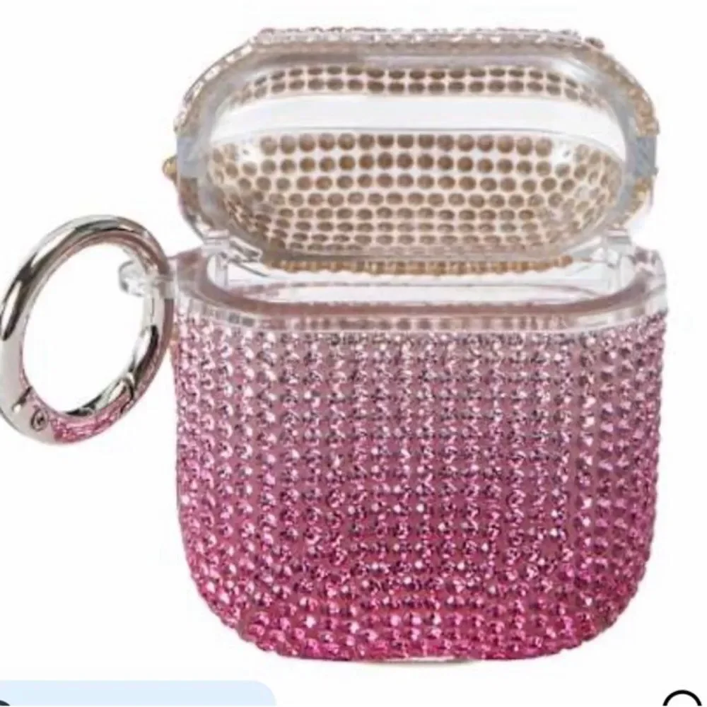 🛍️Pink Rhinestone AirPods Bling Case for AirPods Gen1/2 💥